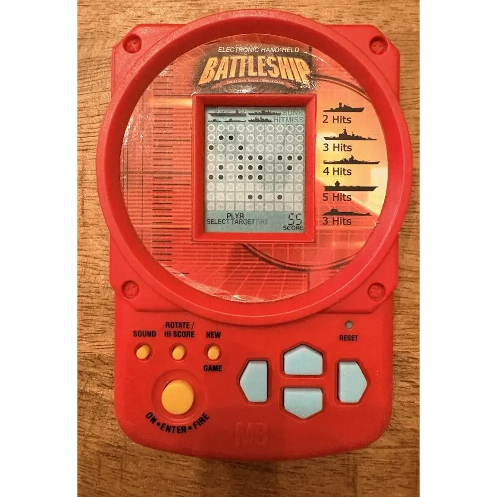 Hasbro Battleship Electronic Handheld Travel Game 2002 Edition Working!